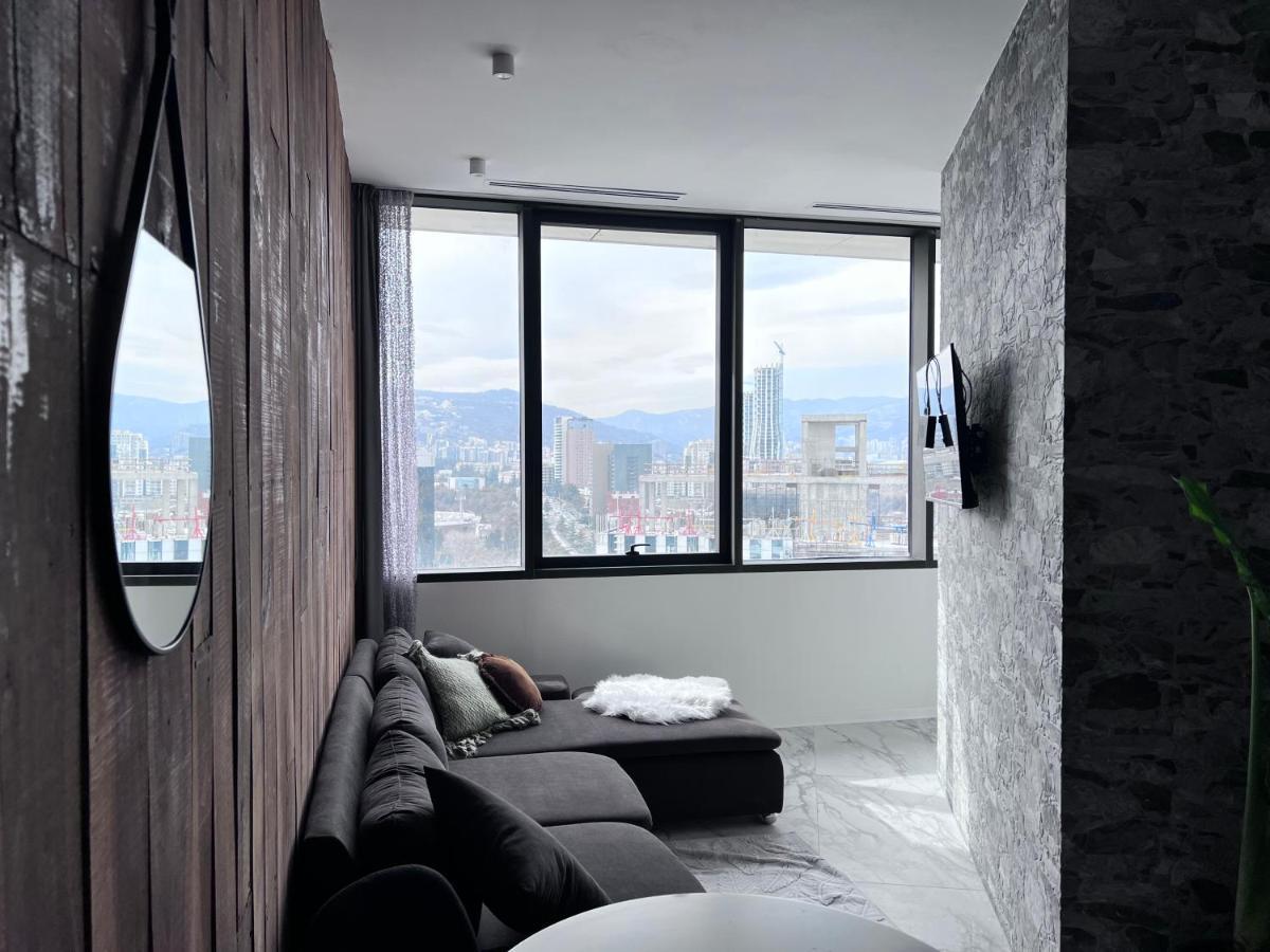 Apartment In Axis Towers, Tbilisi Business Center Екстер'єр фото