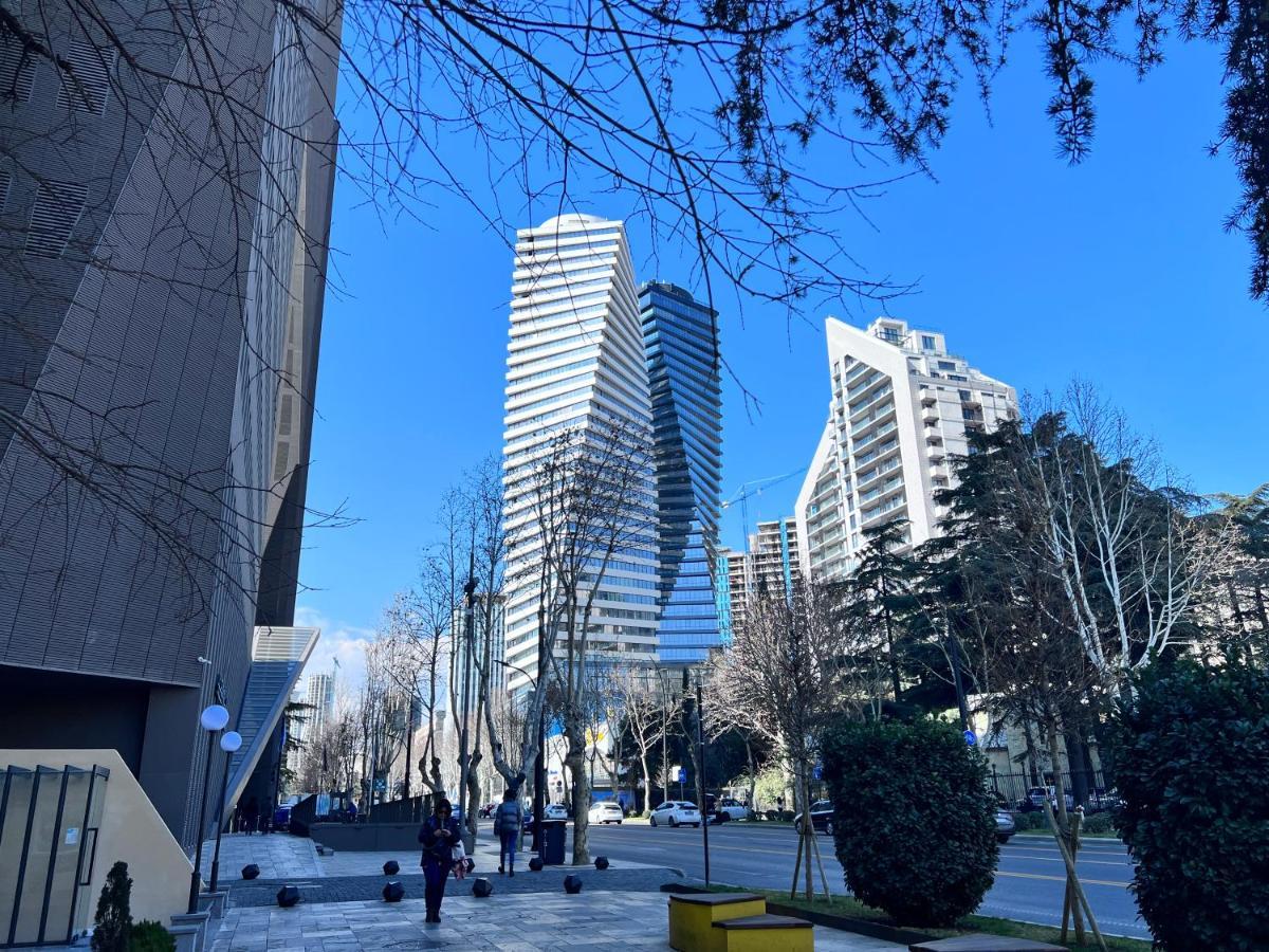 Apartment In Axis Towers, Tbilisi Business Center Екстер'єр фото